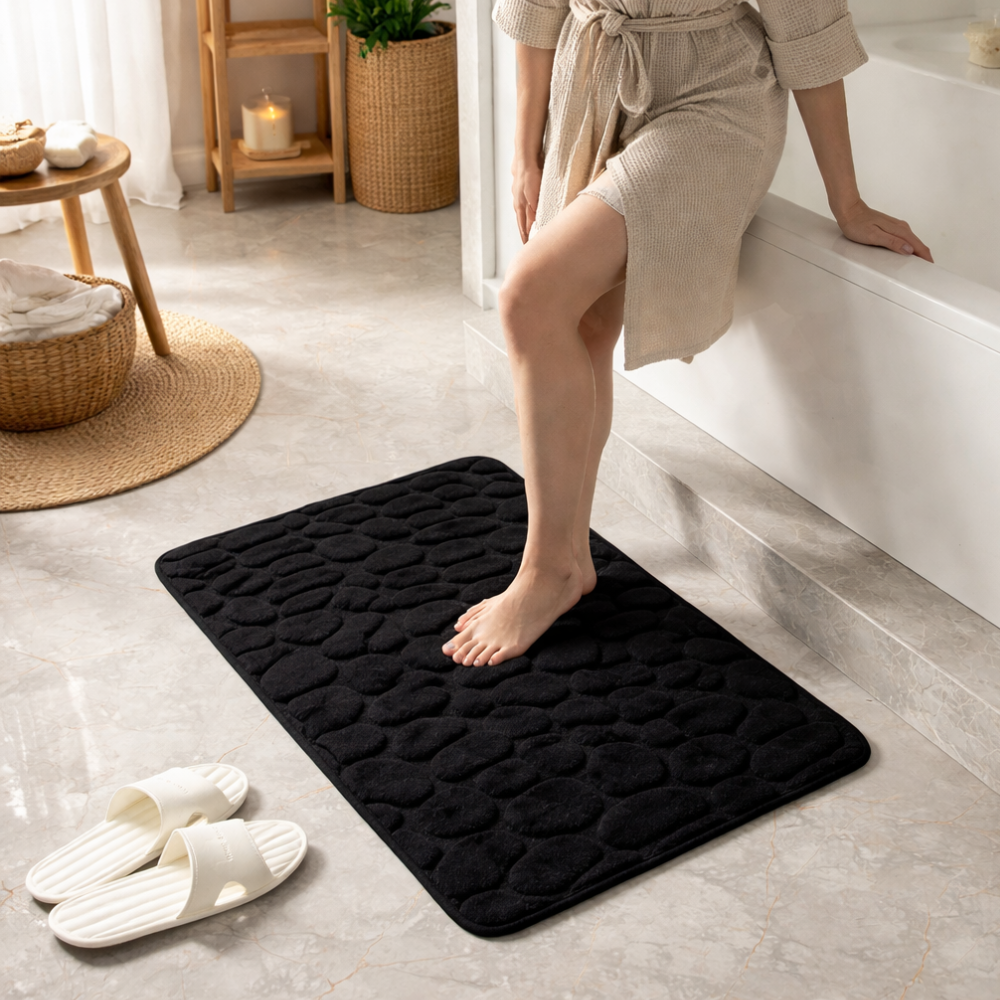 Quick Dry Absorbent Microfiber Bath Mat | Vionara