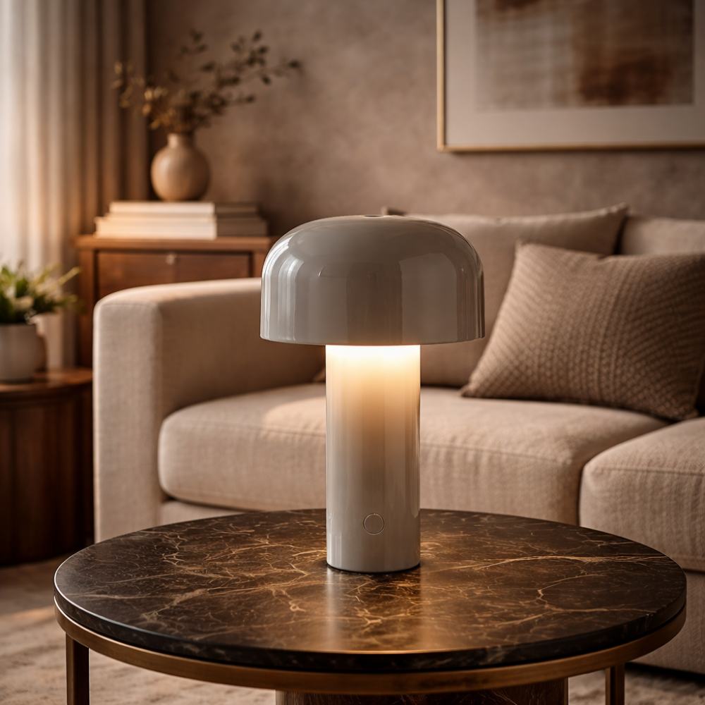 Rechargeable ABS table lamp | Vionara