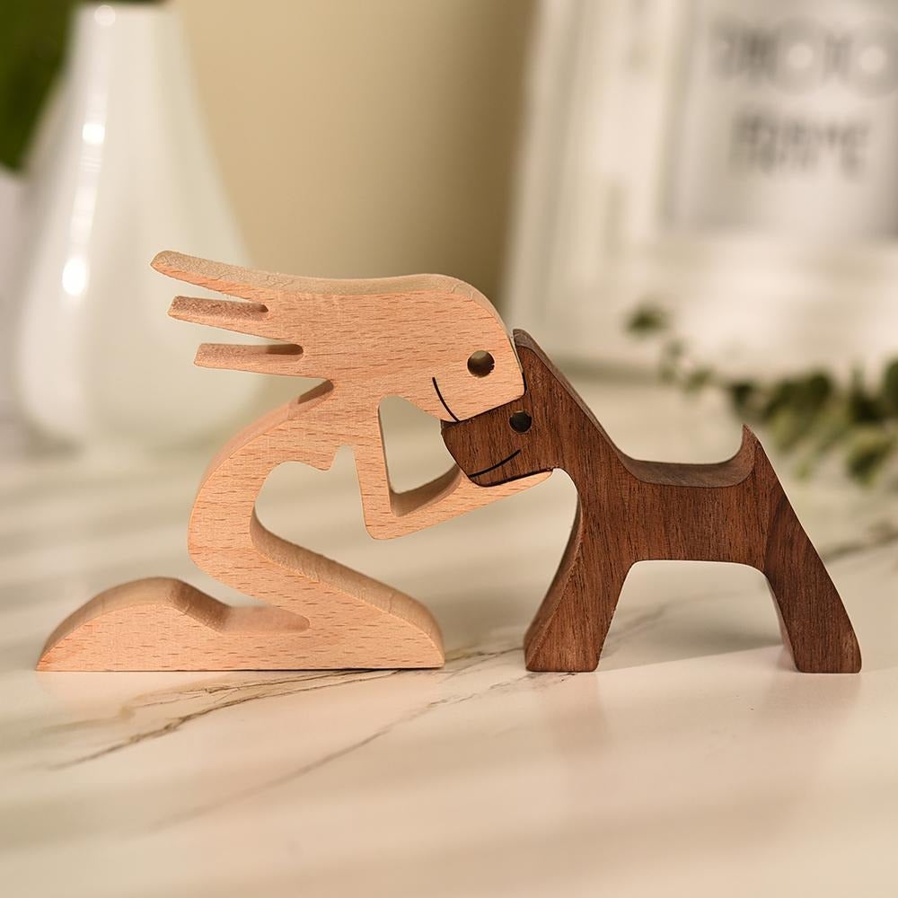 Decorative hand-carved wooden sculpture | Vionara