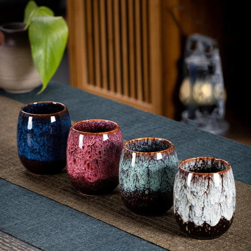 Pigmented ceramic tea set | Vionara