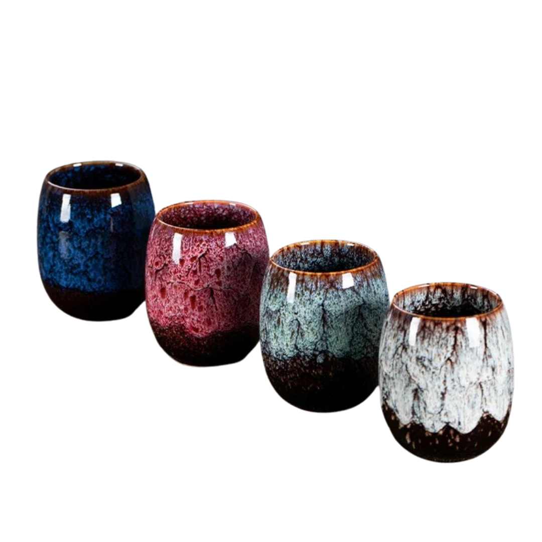 Pigmented ceramic tea set | Vionara