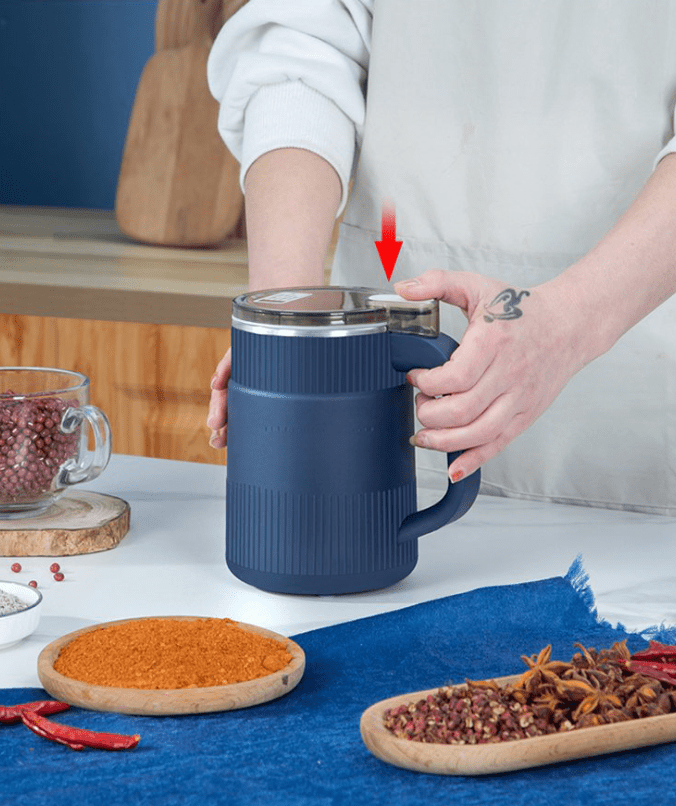 Vionara - Moulin électrique compact en acier pour grains et graines | Vionara