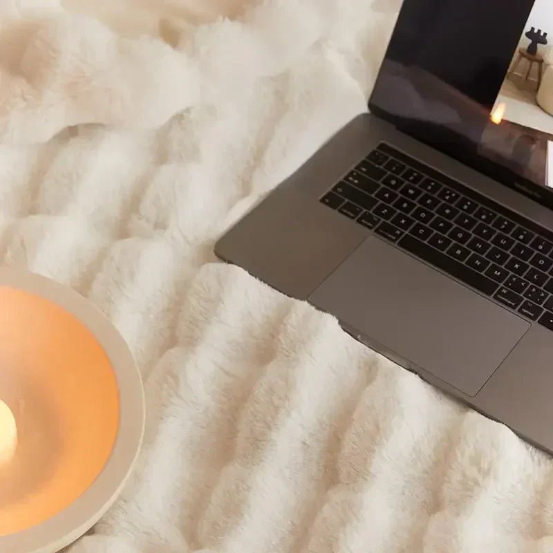 Vionara - Couverture en laine synthétique double face et ultra-douce | Vionara