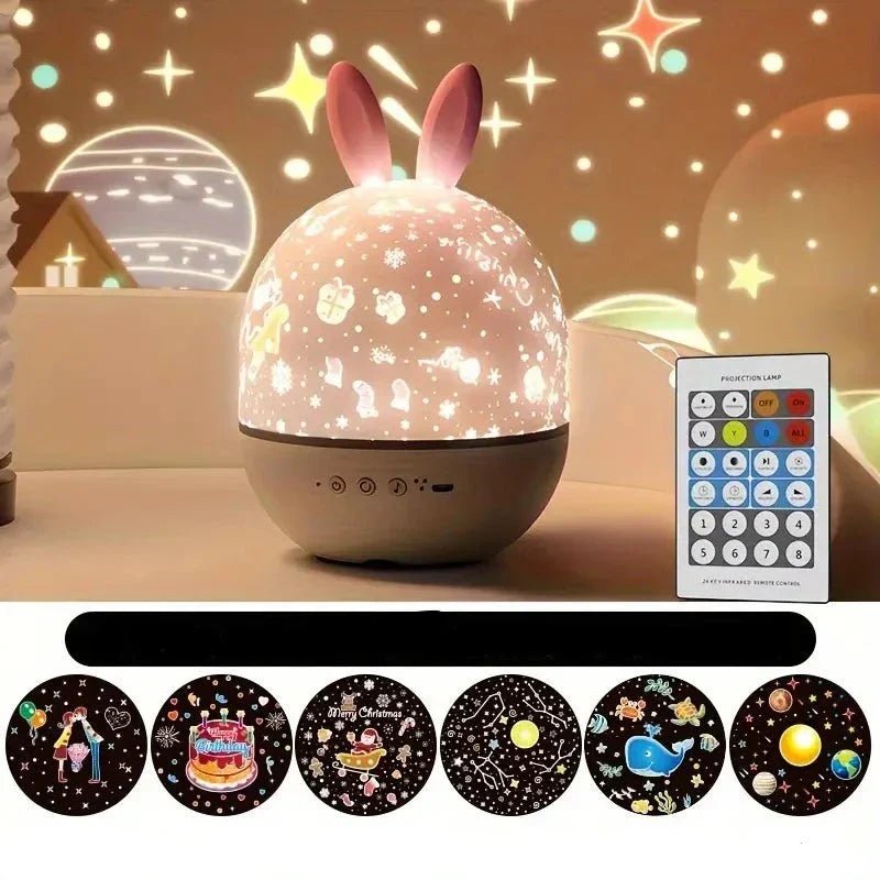 Vionara - Projecteur lumineux en ABS avec motifs célestes apaisants | Vionara