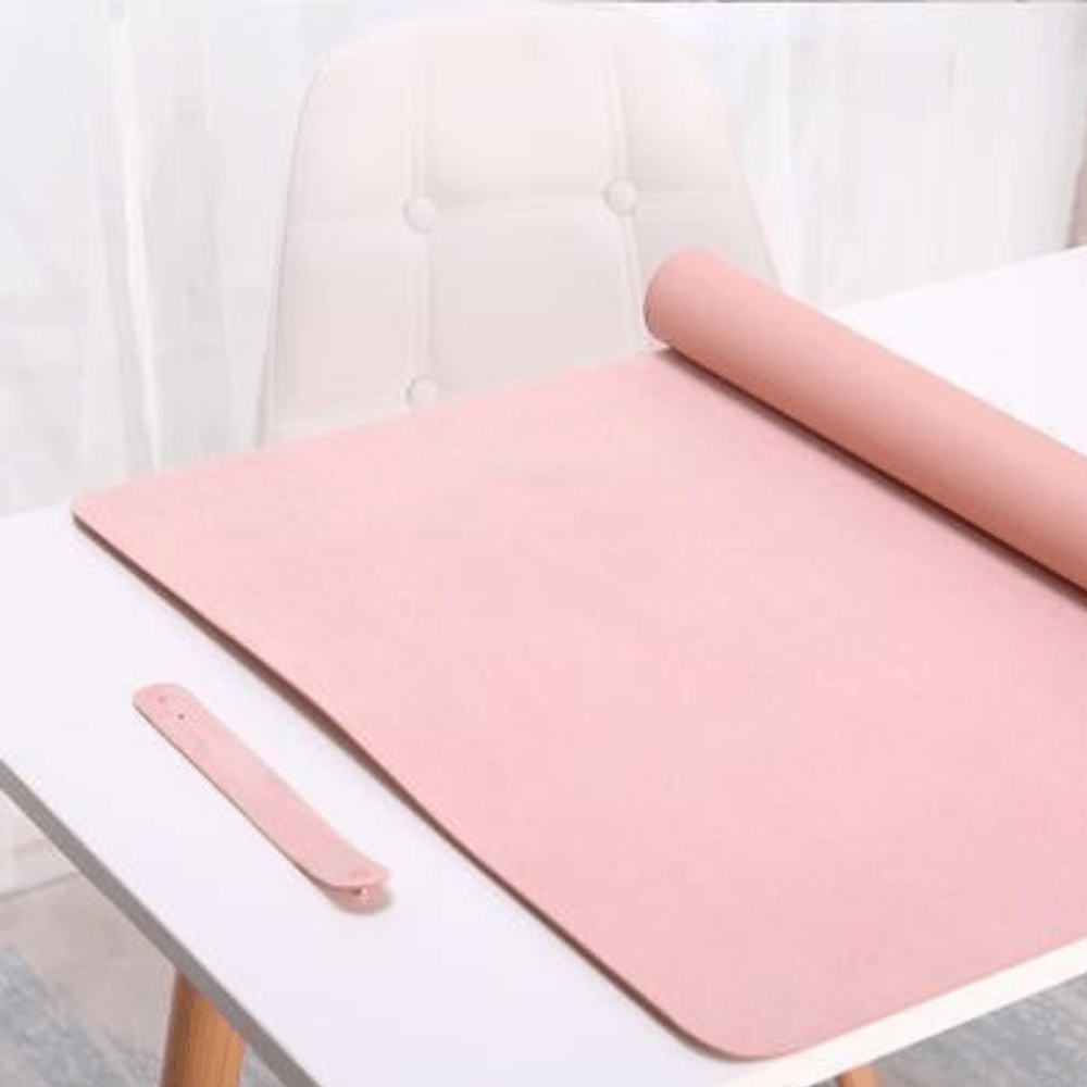 Vionara - Sous-main de bureau en simili cuir texturé et hydrofuge