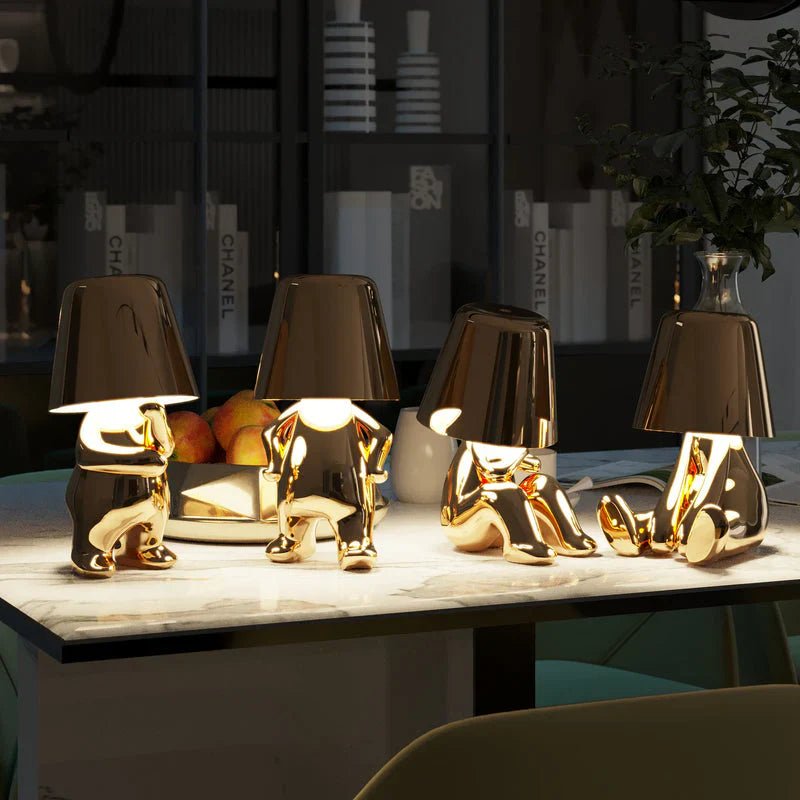 Vionara - Lampe de table en résine colorée | Vionara
