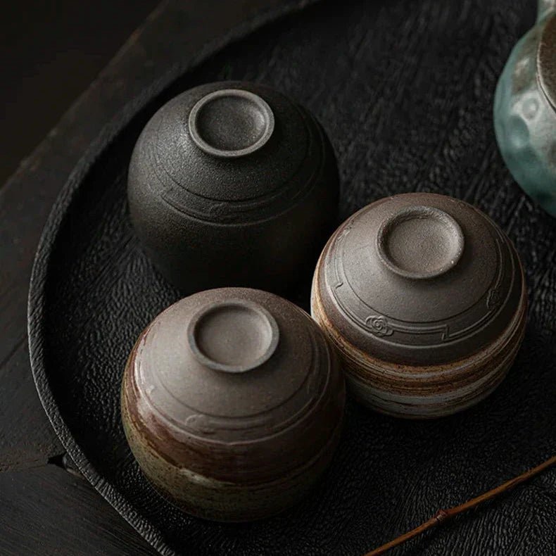 Vionara - Tasses à espresso en céramique artisanale émaillée | Vionara