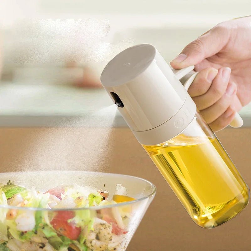 Vionara - Spray à huile en verre borosilicaté 250 ml, design épuré | Vionara