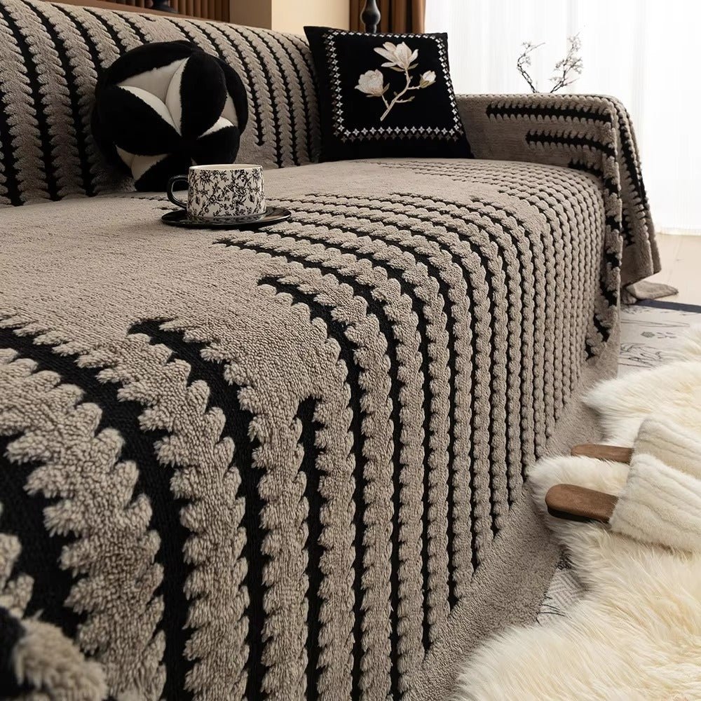 Vionara - Housse de canapé matelassée en microfibre texturée | Vionara