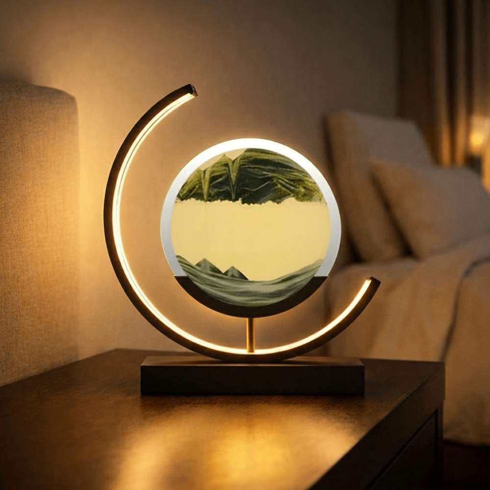 Vionara - Lampe à sable LED avec commande à distance et intensité réglable | Vionara