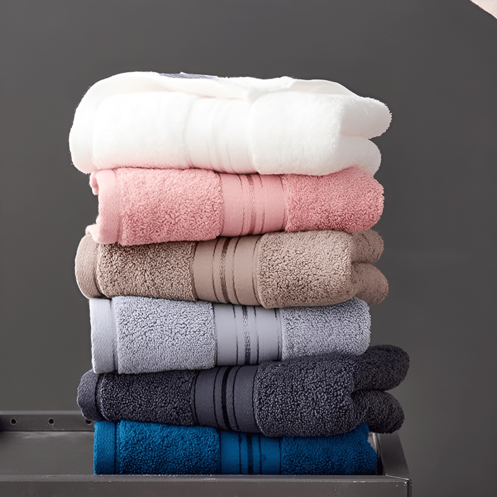 Vionara - Serviette de bain en coton égyptien – Lot doux et absorbant | Vionara