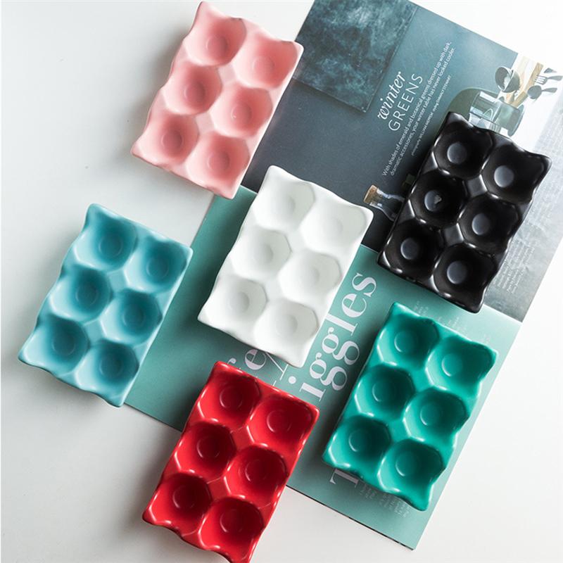 Vionara - Support à œufs en céramique pastel | Vionara