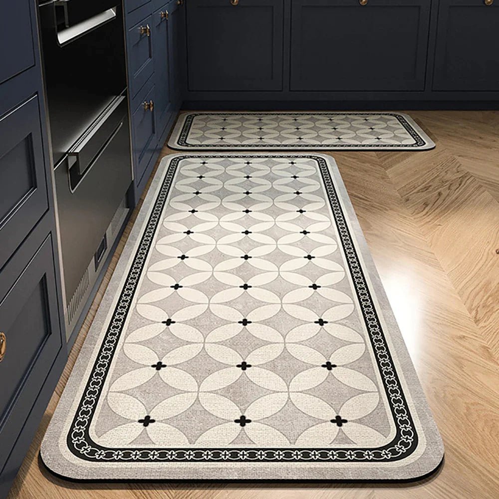 Vionara - Tapis de cuisine antidérapant en textile texturé | Vionara