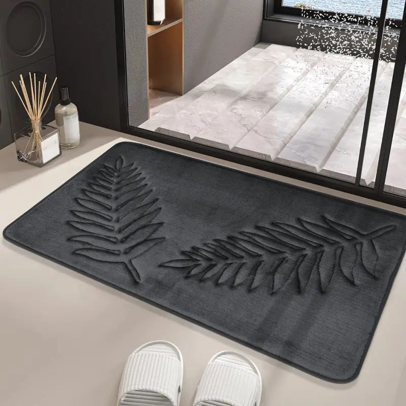 Vionara - Tapis de bain en mousse à mémoire de forme – Surface veloutée absorbante | Vionara