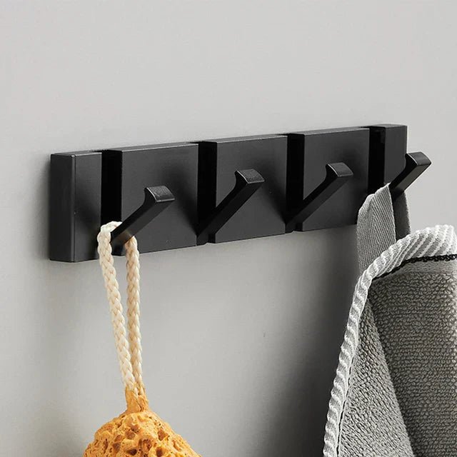 Vionara - Patère murale pliante en acier minimaliste | Vionara
