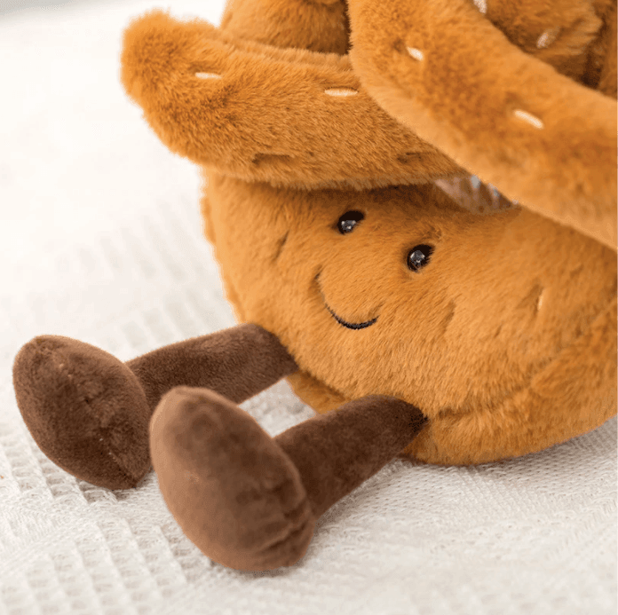 Vionara - Peluche décorative moelleuse forme croissant | Vionara