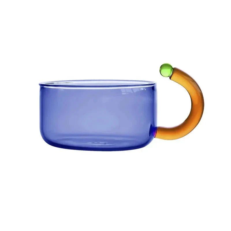 Vionara - Bouilloire translucide en verre borosilicate avec tasses | Vionara