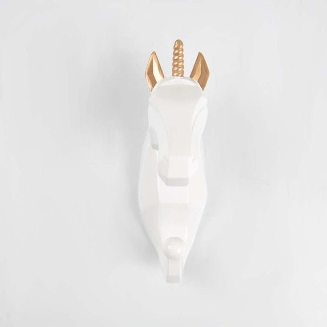 Vionara - Patère murale décorative en résine – Design géométrique animalier | Vionara