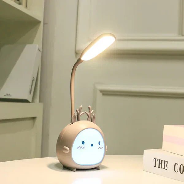 Vionara - Lampe de lecture pour enfants avec lumière LED douce et port USB