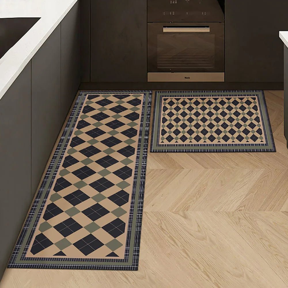 Vionara - Tapis de cuisine antidérapant en textile texturé | Vionara