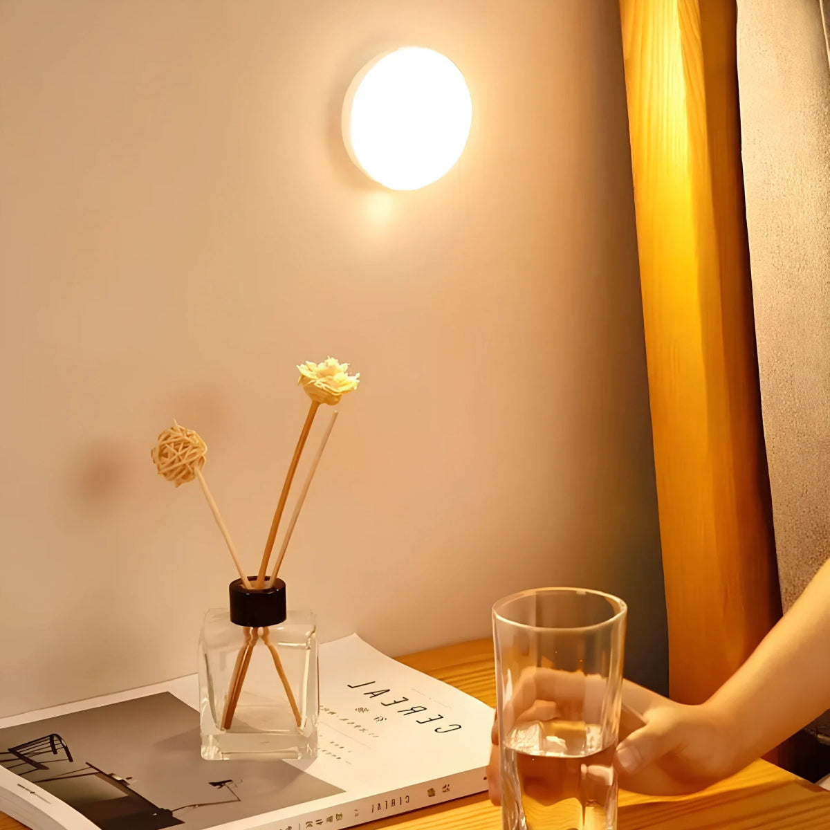 Vionara - Lampe murale LED détecteur de mouvement en ABS | Vionara