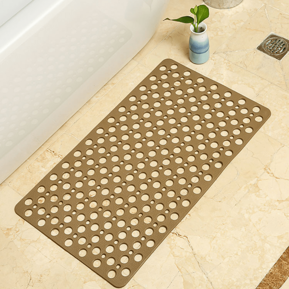 Vionara - Tapis de douche antidérapant en PVC texturé