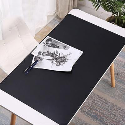 Vionara - Sous-main de bureau en simili cuir texturé et hydrofuge