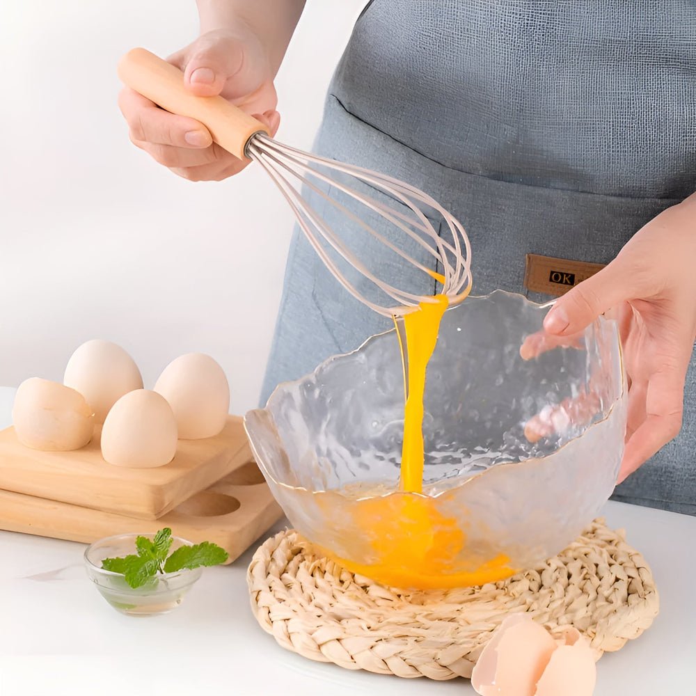 Vionara - Ensemble ustensiles cuisine 12 pièces en silicone et bambou | Vionara