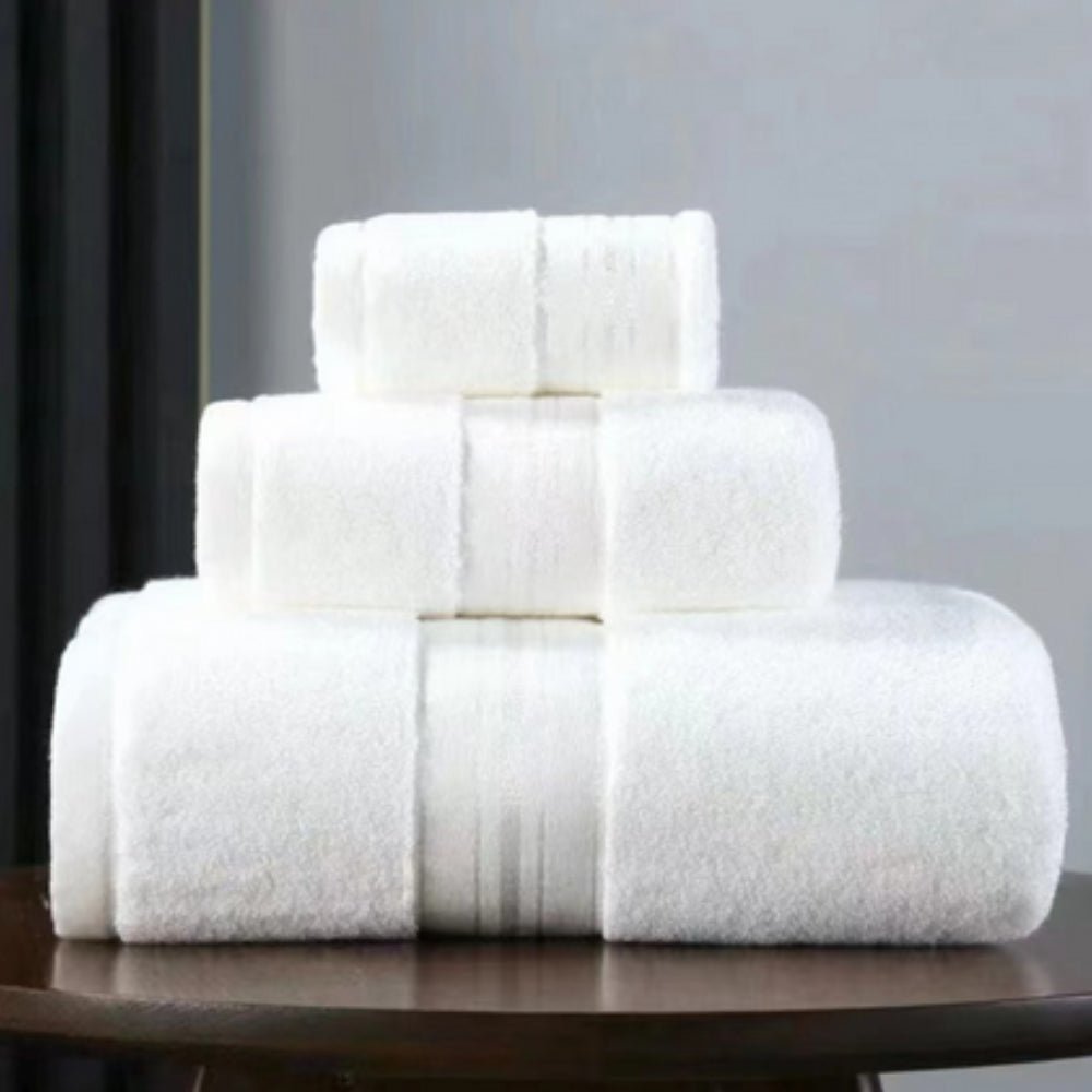 Vionara - Serviette de bain en coton égyptien – Lot doux et absorbant | Vionara