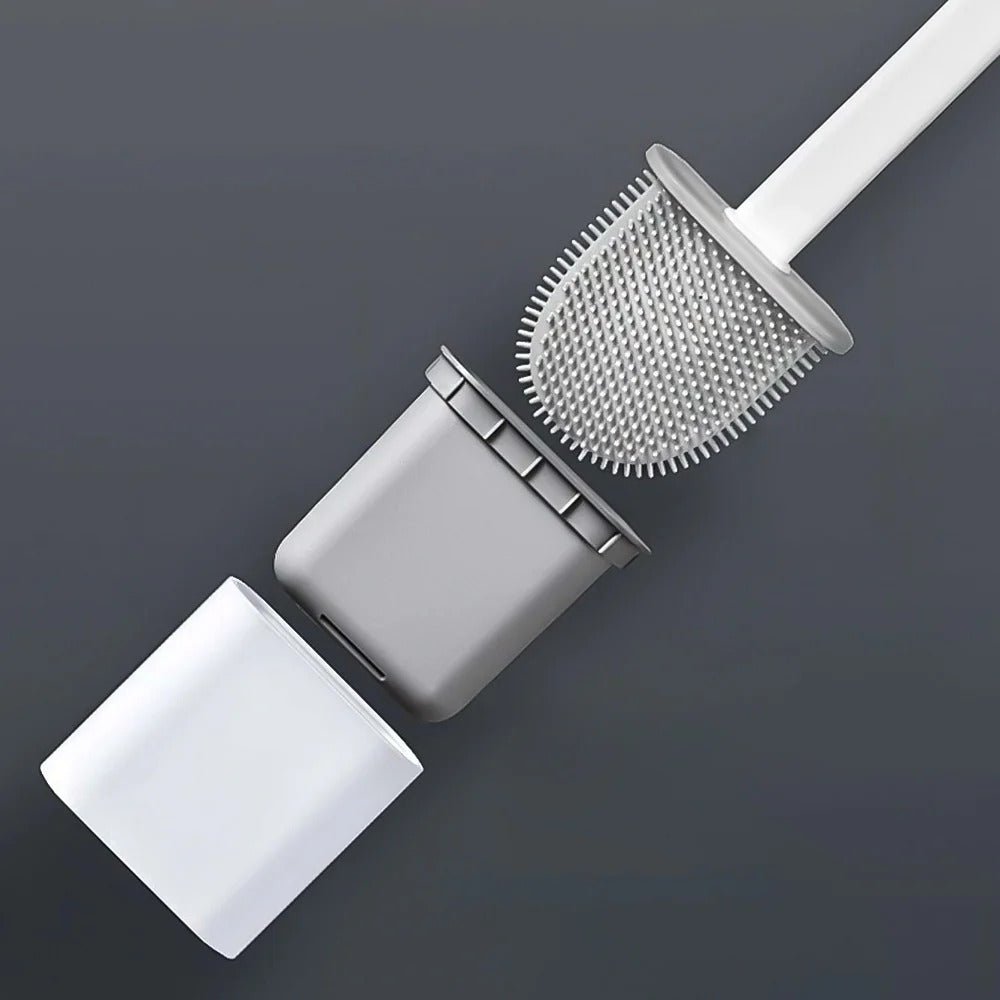 Vionara - Brosse WC silicone antibactérien murale | Vionara
