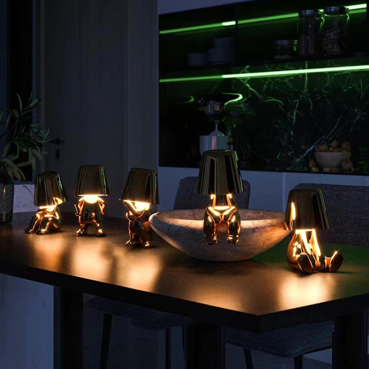 Vionara - Lampe de table en résine colorée | Vionara