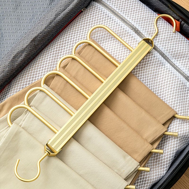 Vionara - Cintre à pantalons gain de place en aluminium | Vionara
