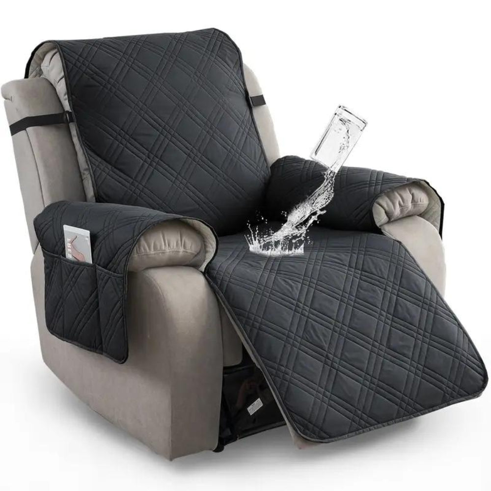 Vionara - Housse protectrice imperméable pour fauteuil relax matelassé | Vionara