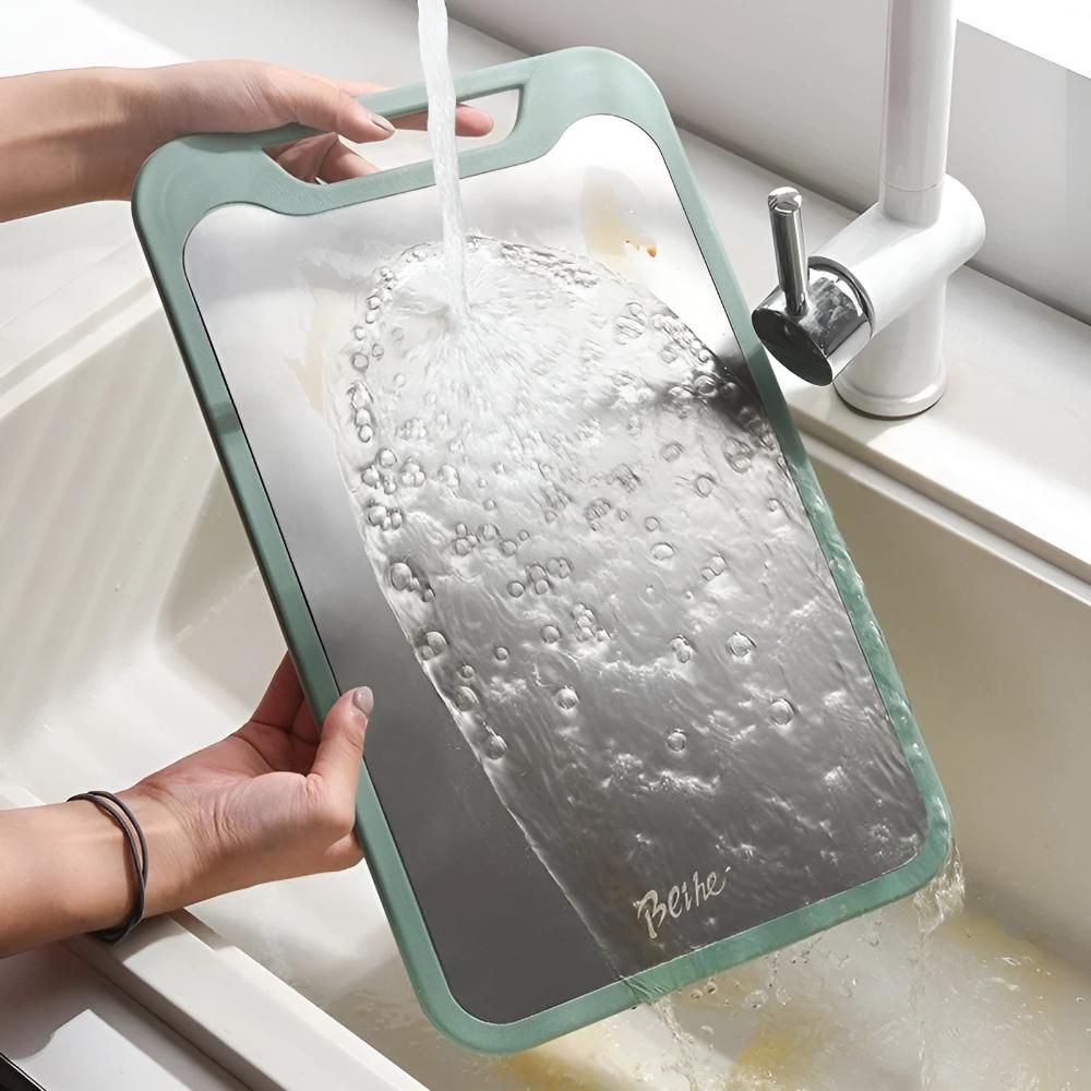 Vionara - Planche à découper double-face inox antibactérienne | Vionara