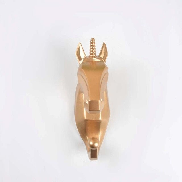 Vionara - Patère murale décorative en résine – Design géométrique animalier | Vionara