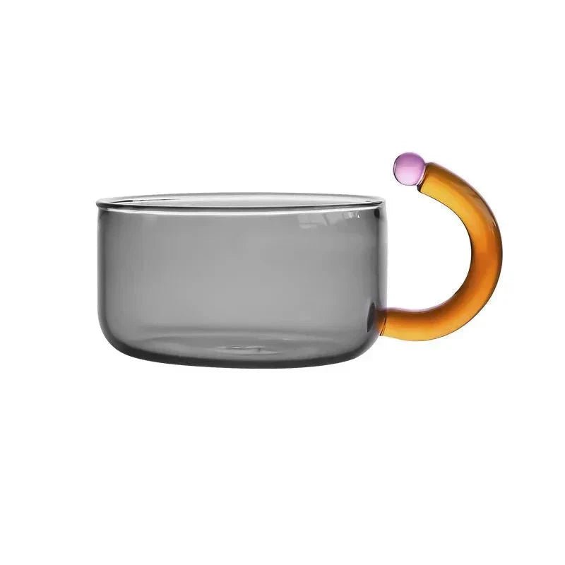 Vionara - Bouilloire translucide en verre borosilicate avec tasses | Vionara