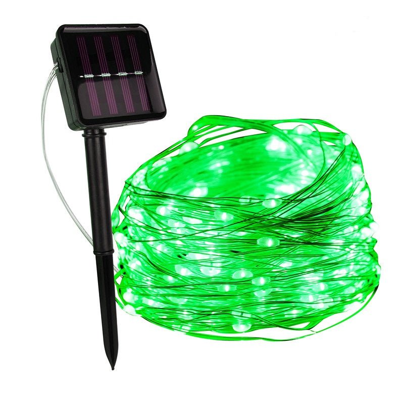 Vionara - Guirlande lumineuse solaire en cuivre étanche | Vionara