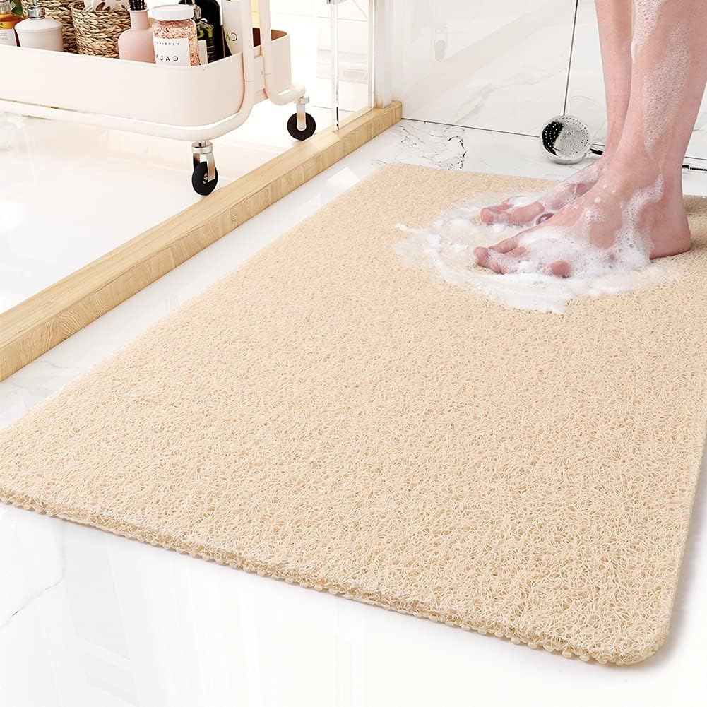 Vionara - Tapis de douche antidérapant en mousse texturée | Vionara