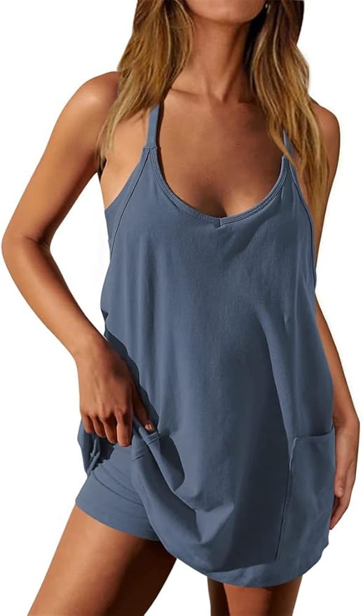 Chloe -  Dress with tank tops and shorts