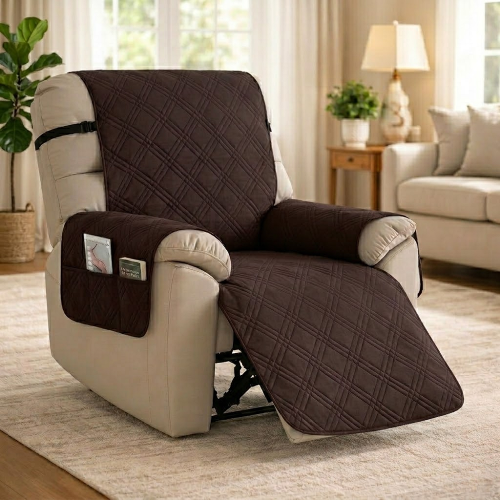 Funda protectora impermeable para sillón reclinable acolchado | Vionara