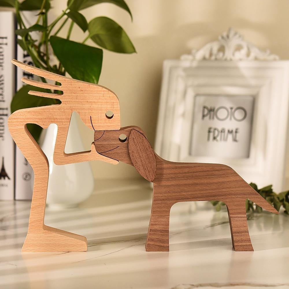 Decorative hand-carved wooden sculpture | Vionara