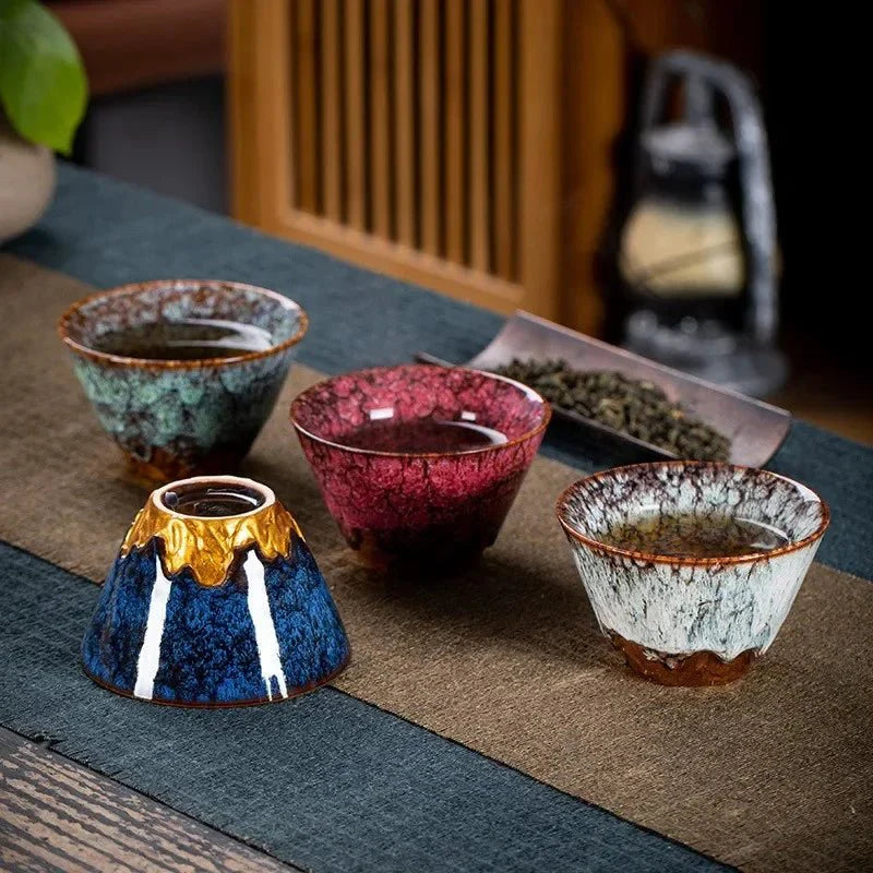 Pigmented ceramic tea set | Vionara