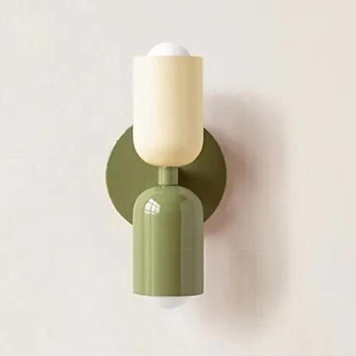 Vionara - Applique murale double en verre coloré | Vionara
