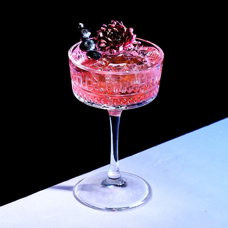 Vionara - Lot de 2 verres à cocktail en verre soufflé | Vionara