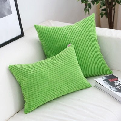 Vionara - Housse de coussin en velours côtelé doux et texturé | Vionara
