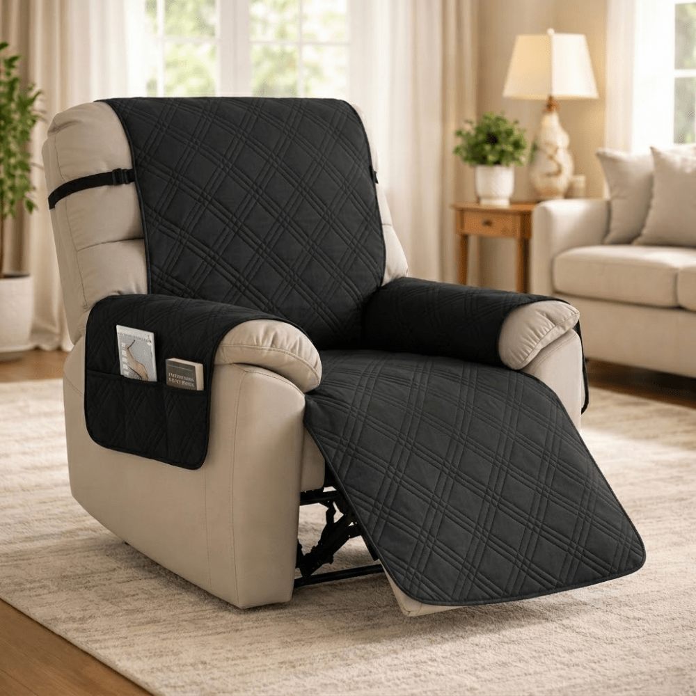 Vionara - Housse protectrice imperméable pour fauteuil relax matelassé | Vionara