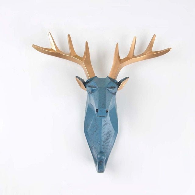 Vionara - Patère murale décorative en résine – Design géométrique animalier | Vionara