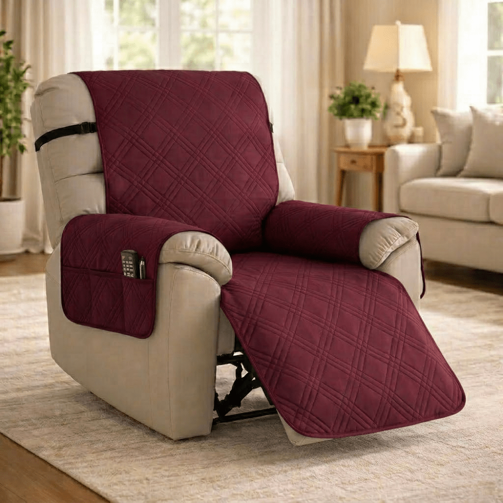 Vionara - Housse protectrice imperméable pour fauteuil relax matelassé | Vionara