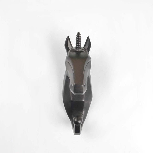 Vionara - Patère murale décorative en résine – Design géométrique animalier | Vionara