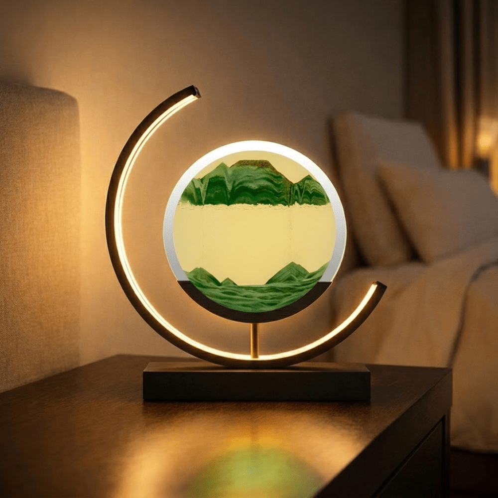 Vionara - Lampe à sable LED avec commande à distance et intensité réglable | Vionara